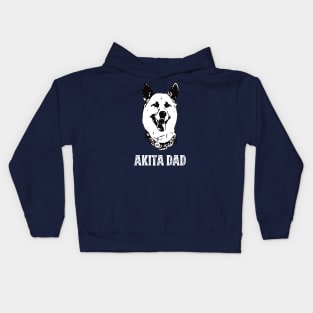 Akita Dad Kids Hoodie